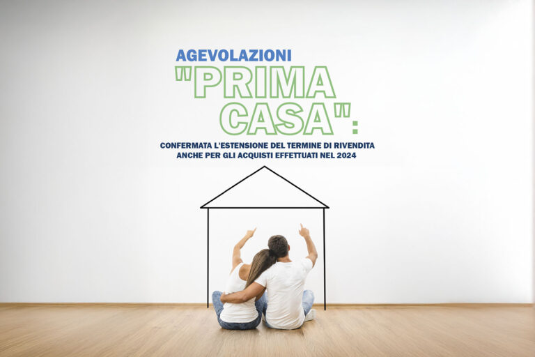 Novità agevolazione “prima casa”