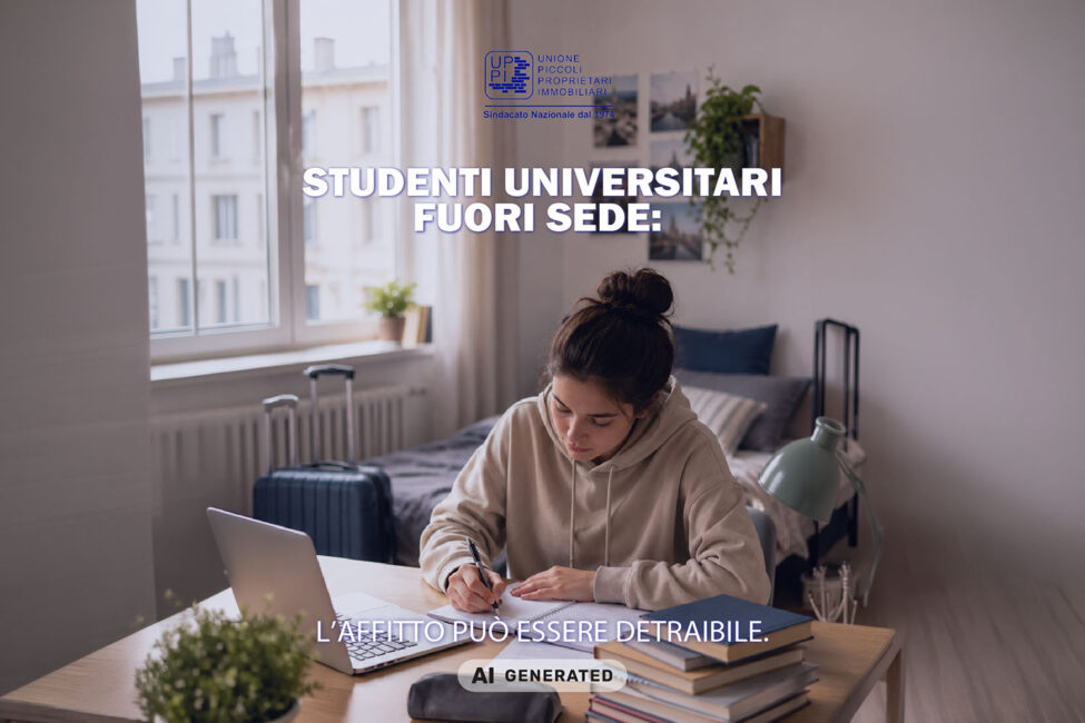 Detrazioni per l’affitto degli studenti universitari fuori sede